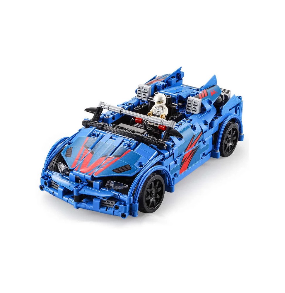 CaDA 585 pcs Remote Control Racing Car for Kids