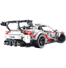 Set de blocuri super car gt86 2586el. alb