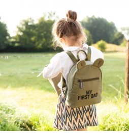 Childhome plecak dziecięcy my first bag kanwas khaki