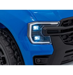 Pojazd ford ranger lift niebieski dla dzieci z pilotem