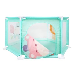 Playpen for Children 6m+, Safe with Animal Prints