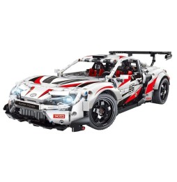 Set de blocuri super car gt86 2586el. alb