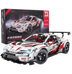 Set de blocuri super car gt86 2586el. alb