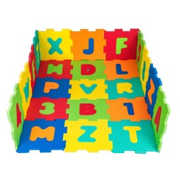 Puzzle Mat with Numbers and Letters for Kids 10m+