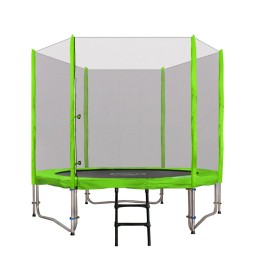 SkyRamiz 244cm Garden Trampoline with Accessories