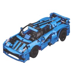 Vehicle Block Set 638 Pieces, Blue