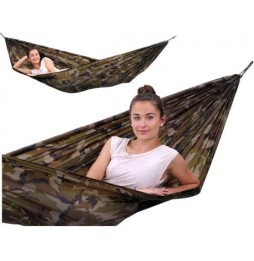 Travel Hammock Set Camouflage 275x140cm