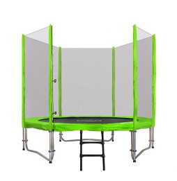 SkyRamiz 244cm Garden Trampoline with Accessories