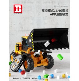 Bulldozer Block Set 653 Pieces