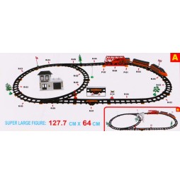 Large Train Set for Kids 3+ with Train and Accessories