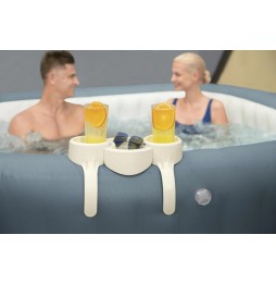 Drink Holder for Lay-Z-Spa BESTWAY with Tray