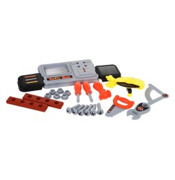 3-in-1 Kids Workshop with Case and 21 Tools