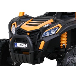 Buggy UTV 2000M racing auto na akumulator złoty z mp3