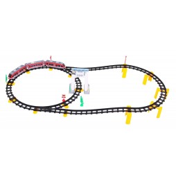 Remote-Controlled Train Set with 62 Pieces for Kids