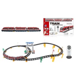 Remote-Controlled Train Set with 62 Pieces for Kids