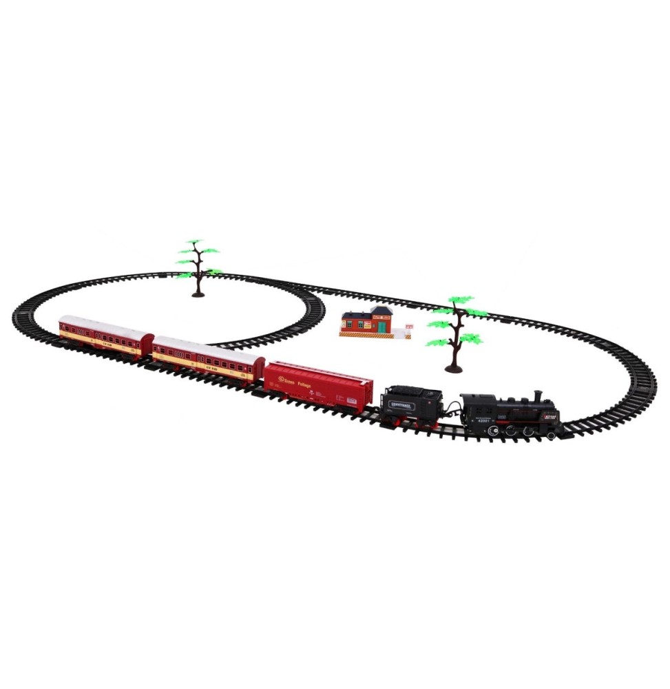 Train Set with Smoke and Sounds, 2 Loops