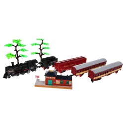 Train Set with Smoke and Sounds, 2 Loops