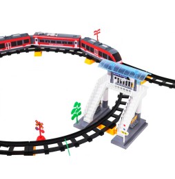 Remote-Controlled Train Set with 62 Pieces for Kids