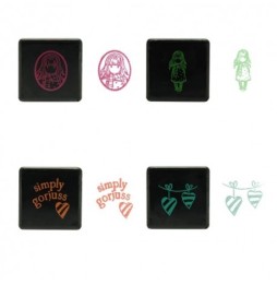 Gorjuss Stamp Set with Ink - The Scarf