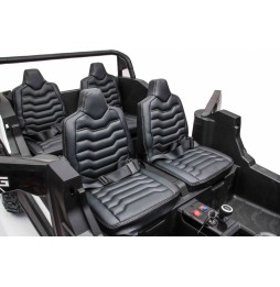 4-osobowy buggy atv racing utv2000 z baterią li-ion złoty