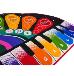 Musical mat keyboard for kids age 3