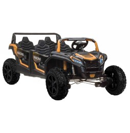 4-osobowy buggy atv racing utv2000 z baterią li-ion złoty