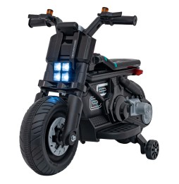 Future 88 Black Motorcycle - Kids Vehicle