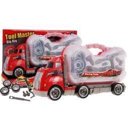 2-in-1 Truck with Tool Case for Kids 3+ - Educational Toy