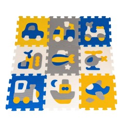 Vehicle Puzzle Mat for Kids 10m+ EVA Foam