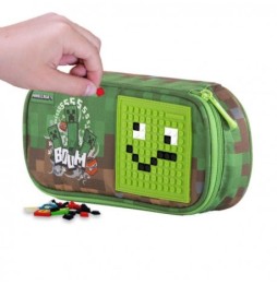 Pixie Crew Minecraft Pencil Case with Creative Panel