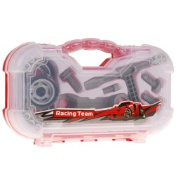 2-in-1 Truck with Tool Case for Kids 3+ - Educational Toy