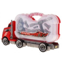 2-in-1 Truck with Tool Case for Kids 3+ - Educational Toy