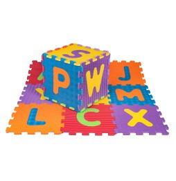 Sensory Mat with Alphabet Puzzles for Kids