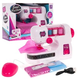 Sewing Machine for Kids with Sound and Light Effects