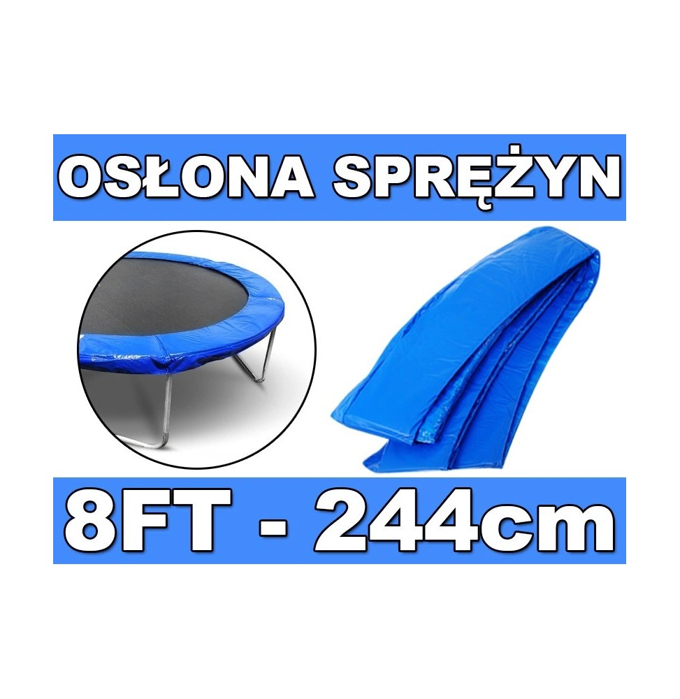 Kołnierz ochronny na sprężyny do trampoliny 244cm/8ft skyramiz