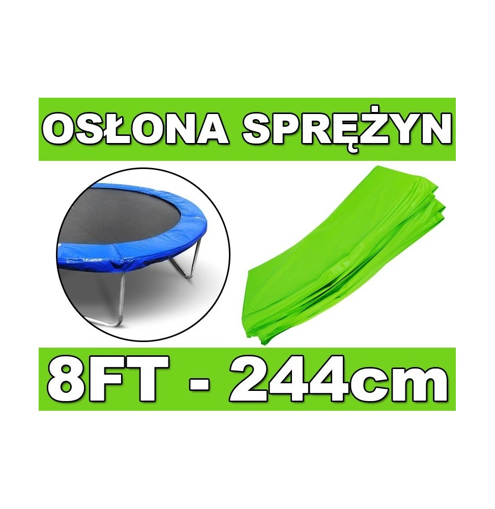 SkyRamiz Protective Spring Cover for 244cm Trampoline