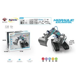 Hydraulic Excavator for Kids 8+ with Moving Parts