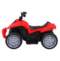 Quad little monster for kids - red, 25w