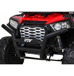 Kids Red Buggy UTV with Remote and Cargo Space