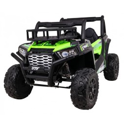 Buggy UTV dla dzieci z pilotem i mp3 - zielony