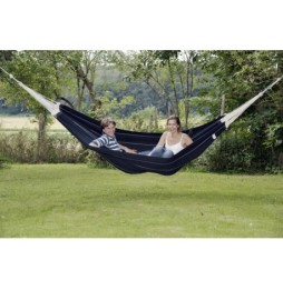 Two-Person Hammock Barbados Black 230x150cm