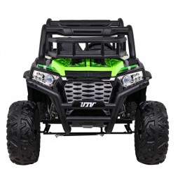 Buggy UTV dla dzieci z pilotem i mp3 - zielony