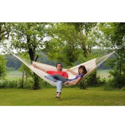 Barbados Double Hammock - Nature 230x150cm