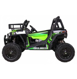 Buggy UTV dla dzieci z pilotem i mp3 - zielony