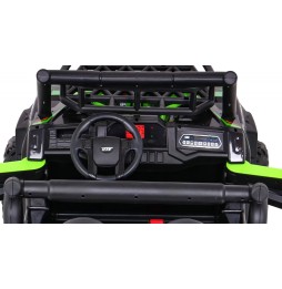 Buggy UTV dla dzieci z pilotem i mp3 - zielony