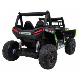 Buggy UTV dla dzieci z pilotem i mp3 - zielony