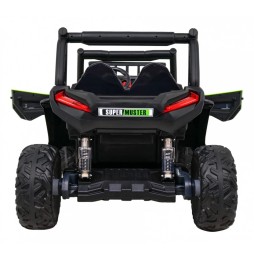 Buggy UTV dla dzieci z pilotem i mp3 - zielony