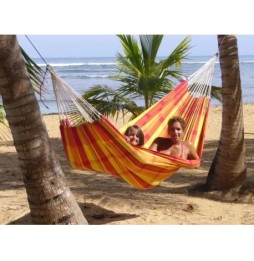 Barbados Double Hammock - Papaya 230x150cm