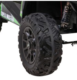 Buggy UTV dla dzieci z pilotem i mp3 - zielony