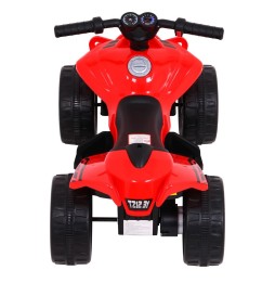 Quad little monster for kids - red, 25w